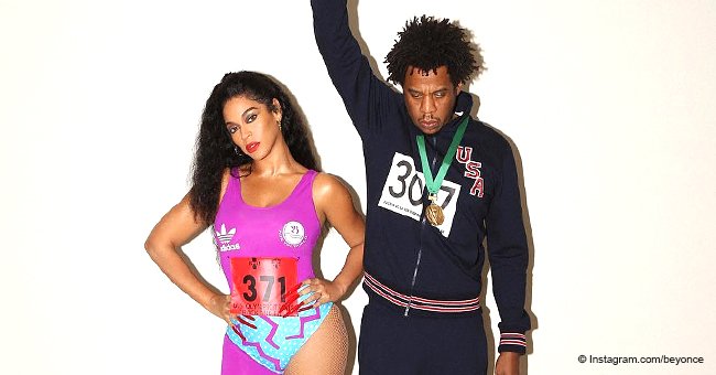 Beyoncé & Jay-Z pay tribute to black Olympians Flo Jo & Tommie Smith for Halloween