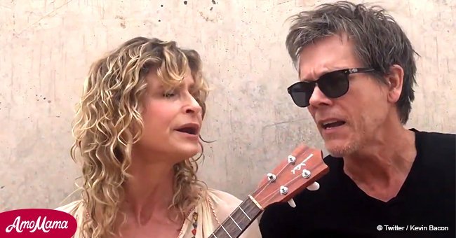 Kevin Bacon and Kyra Sedgwick sing a charming song in honor of their 30th anniversary