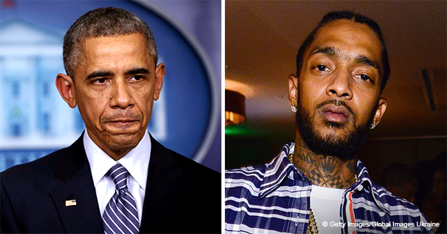 Barack Obama Honors Nipsey Hussle as He Sends Heartwarming Letter to His Family on Day of Memorial