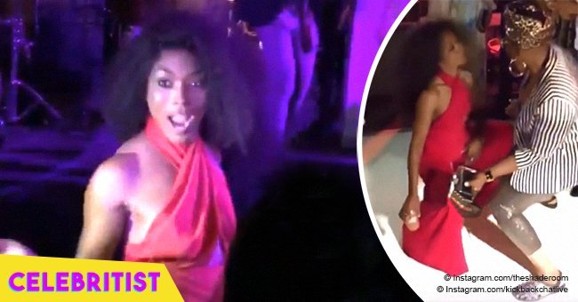 Angela Bassett steals the spotlight with fiery dance moves on her 60th birthday