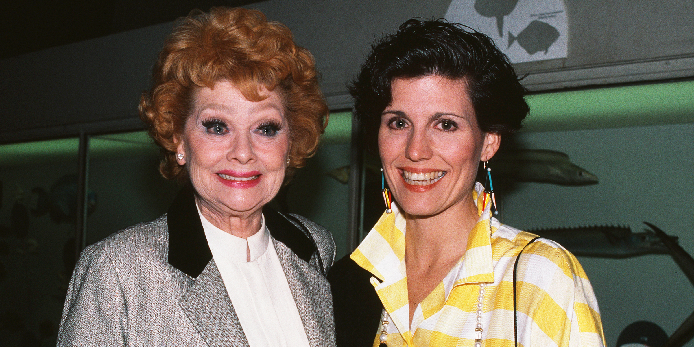 Lucille Ball and Lucie Arnaz, 1986 | Source: Getty Images