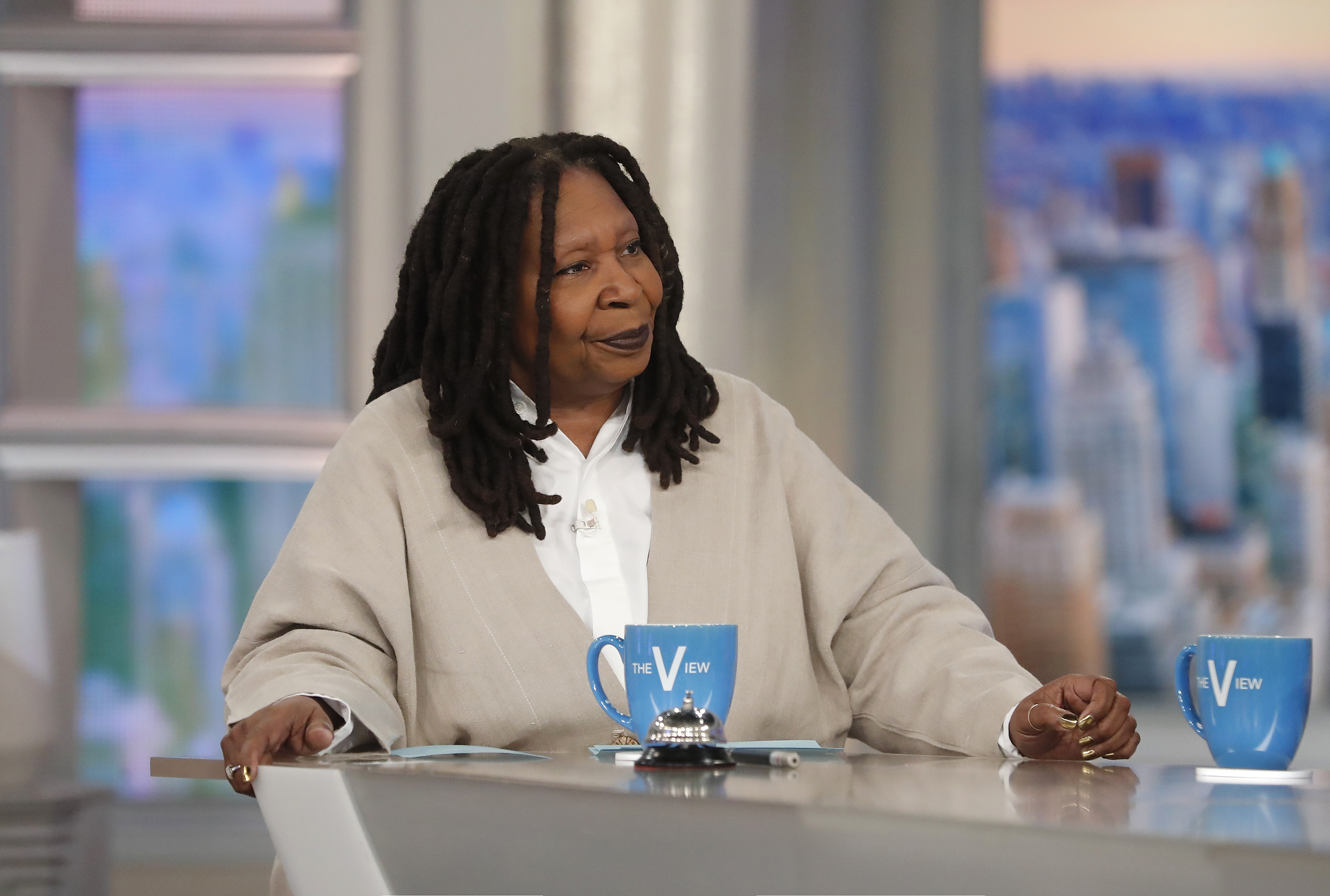 Whoopi Goldberg during an episode of "The View" on March 29, 2023. | Source: Getty Images