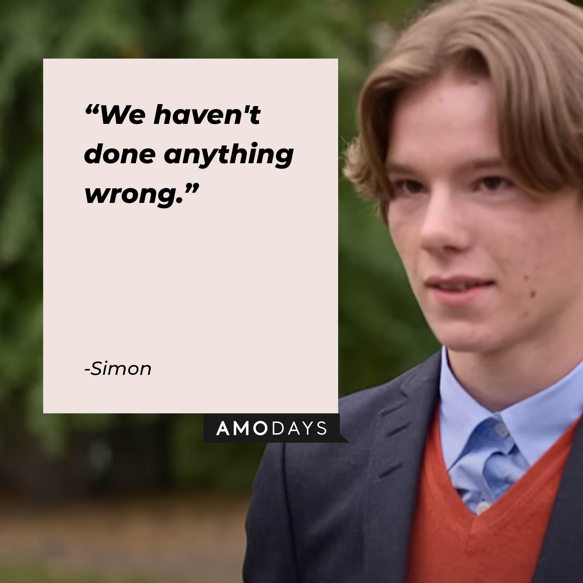 Simon’s quote: "We haven't done anything wrong."  | Image: Youtube.com/Netflix
