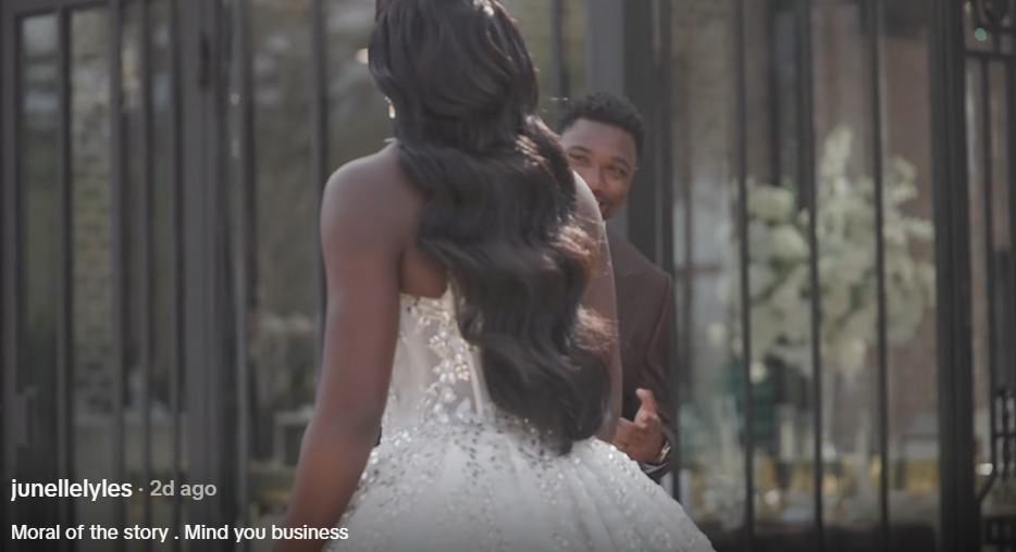 Junelle Bromfield and Noah Lyles continue their exchange following the first look | Source: TikTok/junellelyles