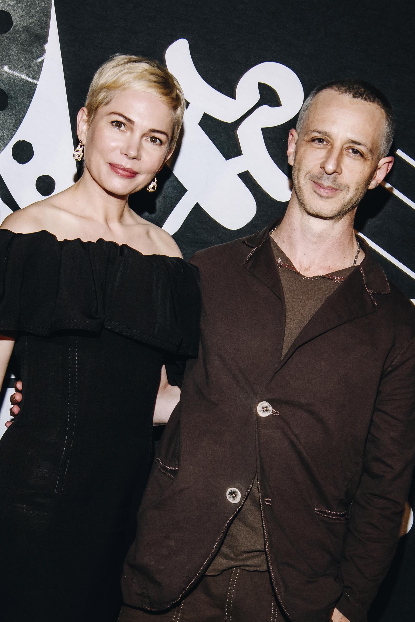 Michelle Williams and Jeremy Strong at the 2023 Creative Time Gala in New York City on November 8, 2023 | Source: Getty Images