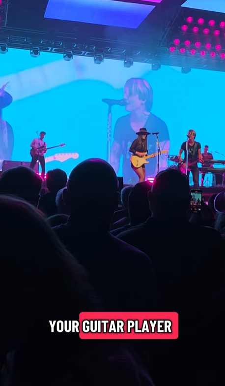 Onstage moment of Keith Urban and Maggie Baugh, from a video post dated October 1, 2025 | Source: Instagram/maggie_baugh