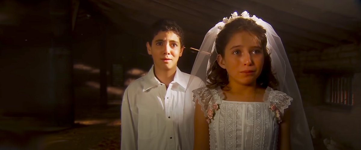 Violeta Puga y Omar Yubelli en la telenovela 'Mañana es para siempre'. | Foto: Youtube.com/Tlnovelas