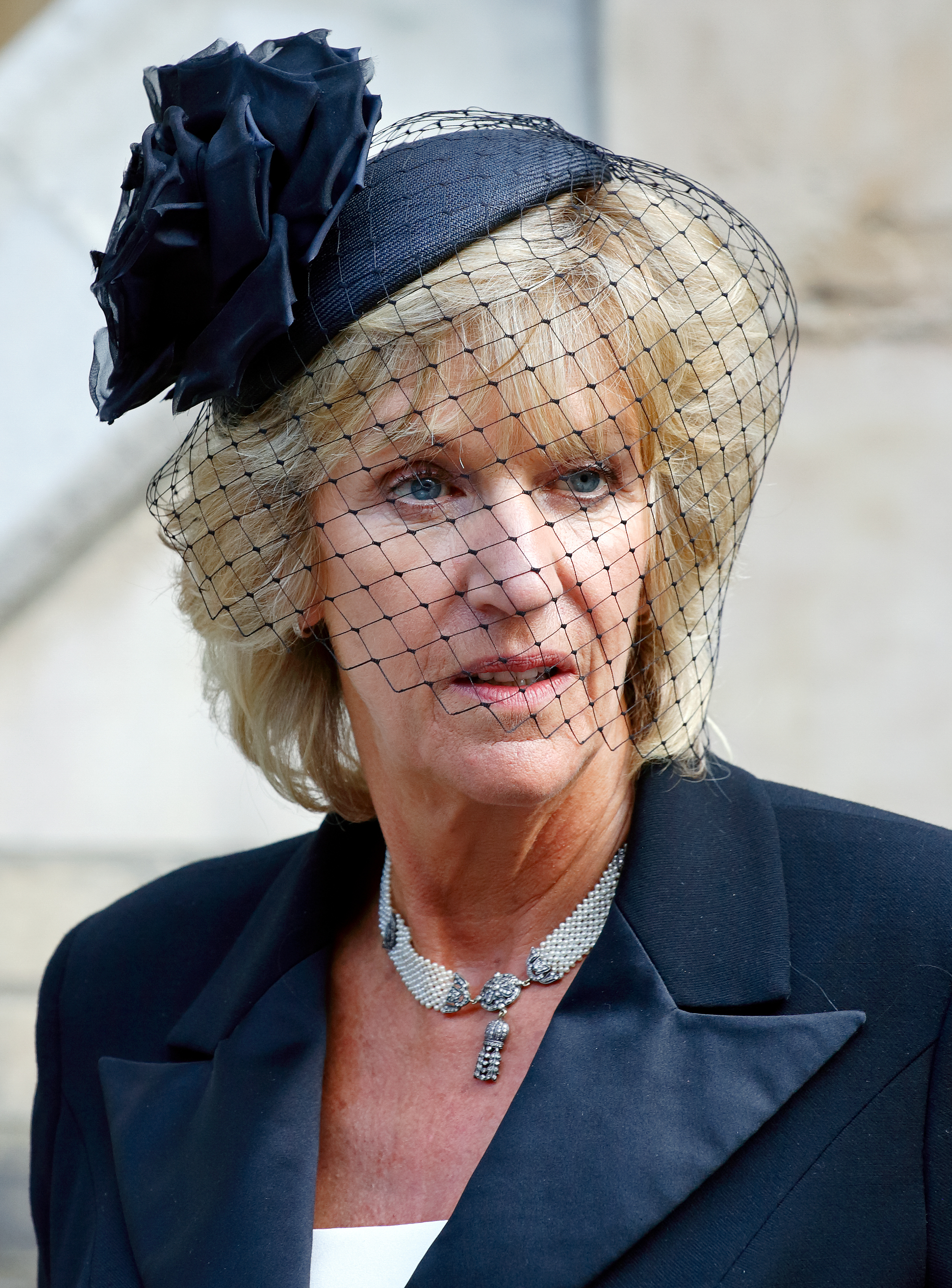 Annabel Elliot at a memorial service for her father on September 11, 2006, in London, England. | Source: Getty Images