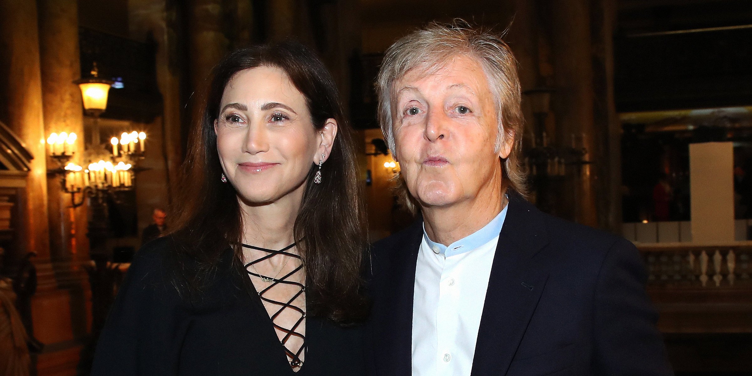 Nancy Shevell and Paul McCartney. | Source: Getty Images