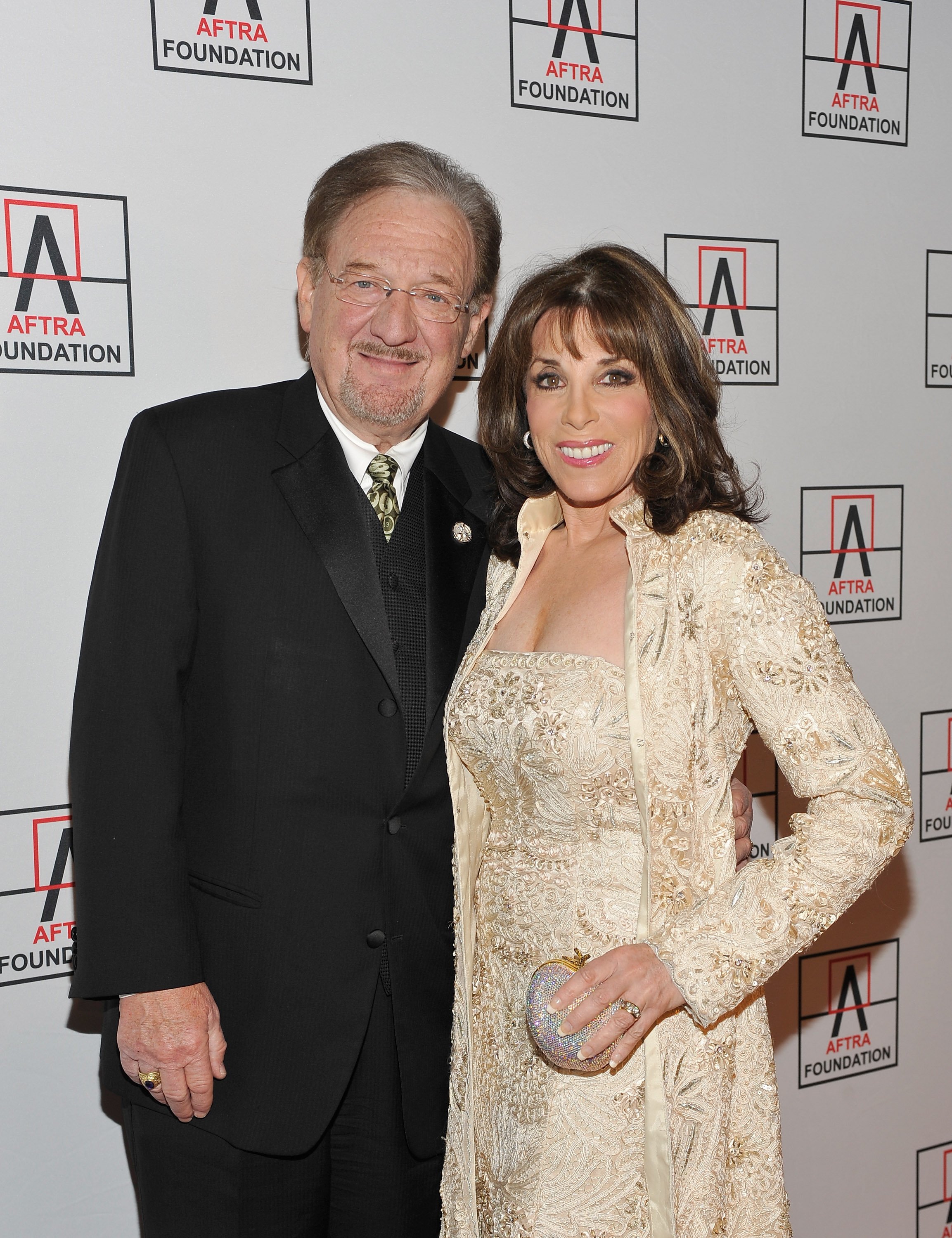 Ronald Linder and Kate Linder arriving at the 2011 AFTRA Media and Entertainment Excellence Awards at Club Nokia on March 21, 2011 in Los Angeles, California. / Source: Getty Images