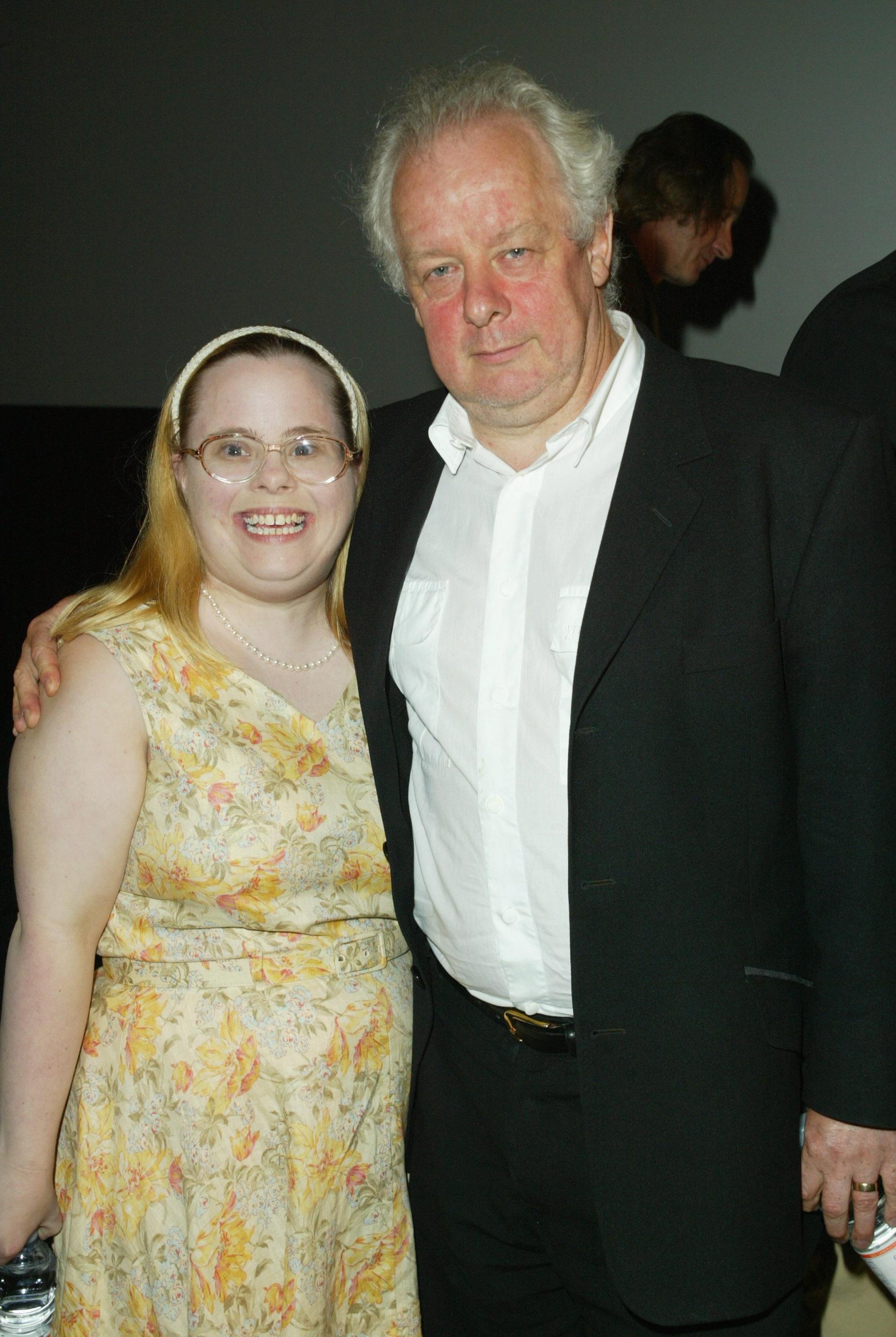 Andrea Fay Friedman and Jim Sheridan at the International Film Festival and Forum at the ArcLight, Media Forum July 27, 2003 in Hollywood, California | Source: Getty Images