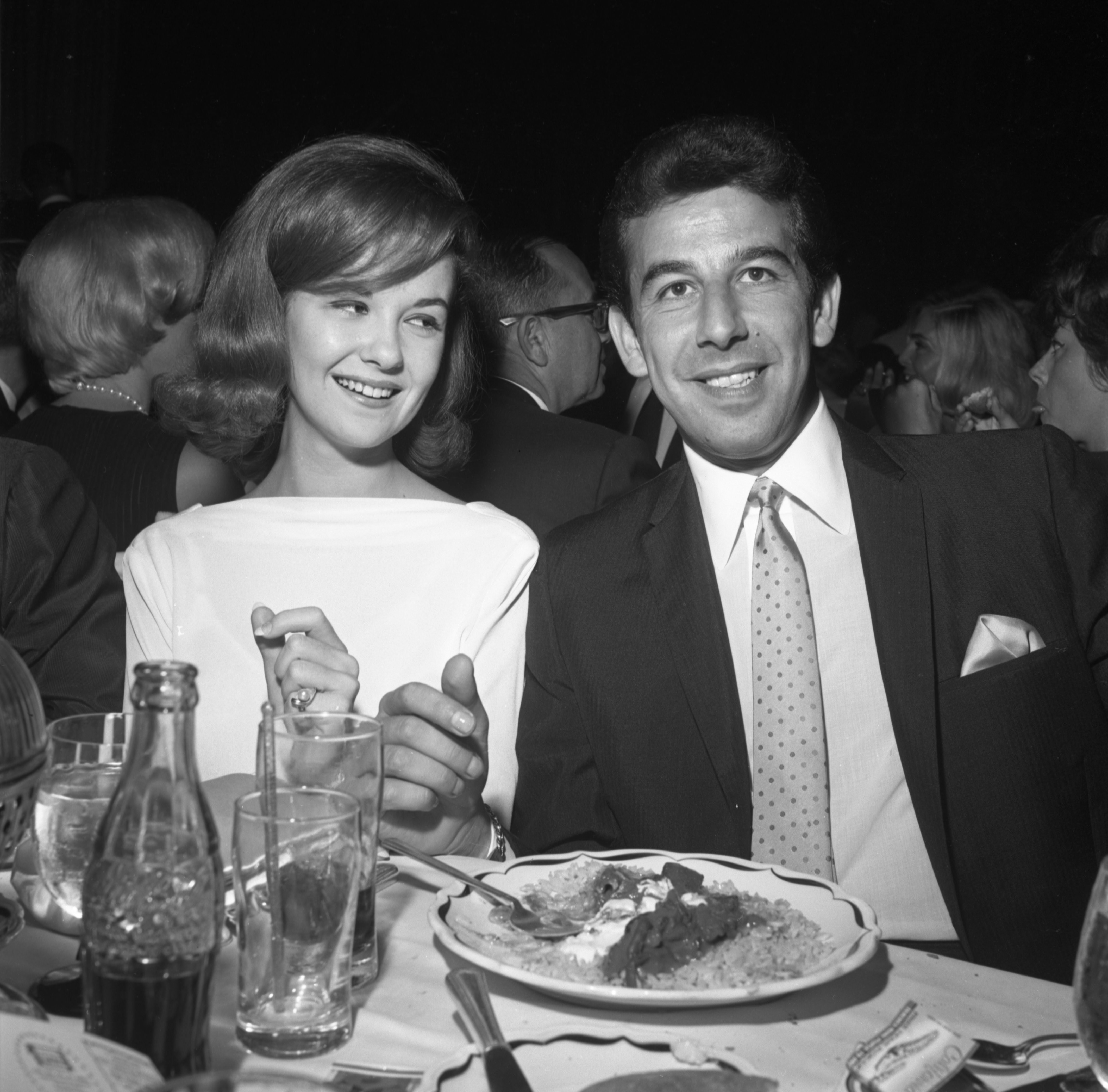  Shelley Fabares and Lou Adler at an event circa 1964 | Source: Getty Images