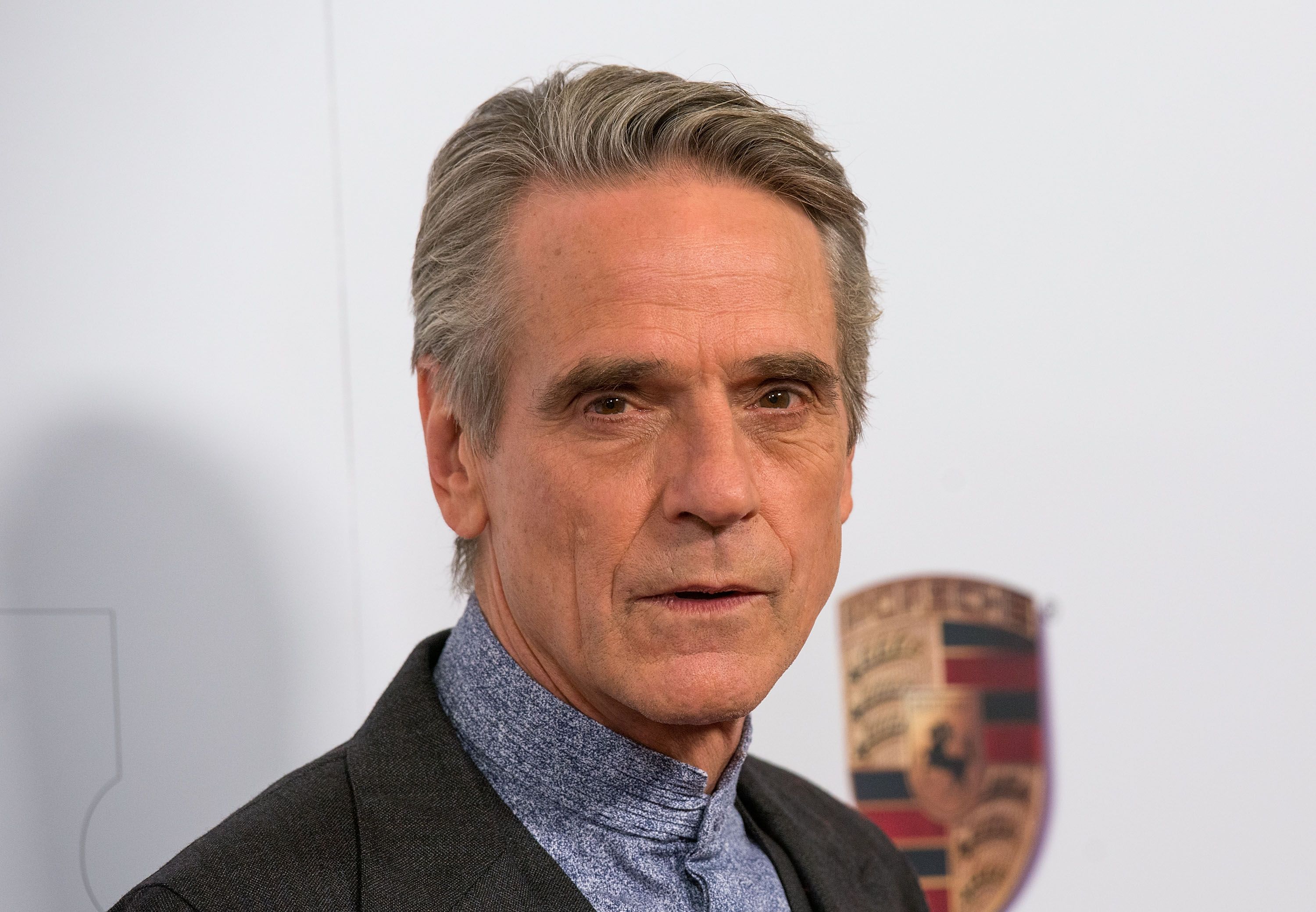 Jeremy Irons at the AARP The Magazine's 14th Annual Movies For Grownups Awards Gala at the Beverly Wilshire Four Seasons Hotel on February 2, 2015, in Beverly Hills, California. | Source: Getty Images