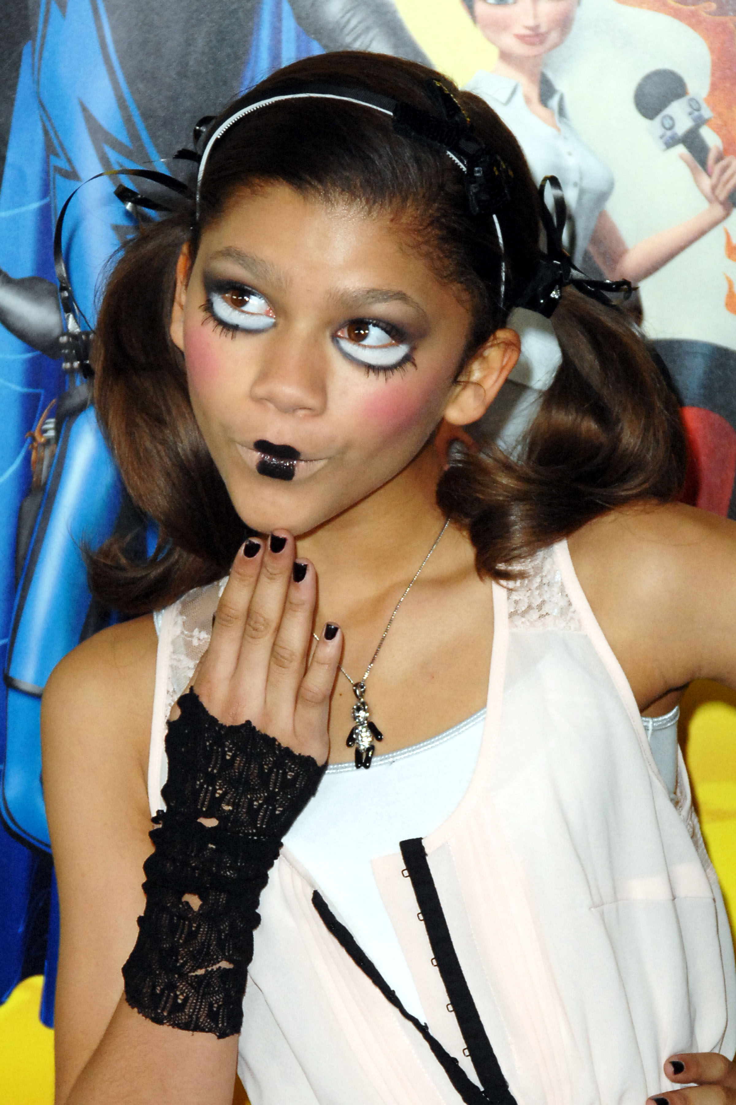 Zendaya Coleman attends Los Angeles Premiere of Megamind at Mann's Chinese Theatre in Hollywood, California, on October 30, 2010. | Source: Getty Images