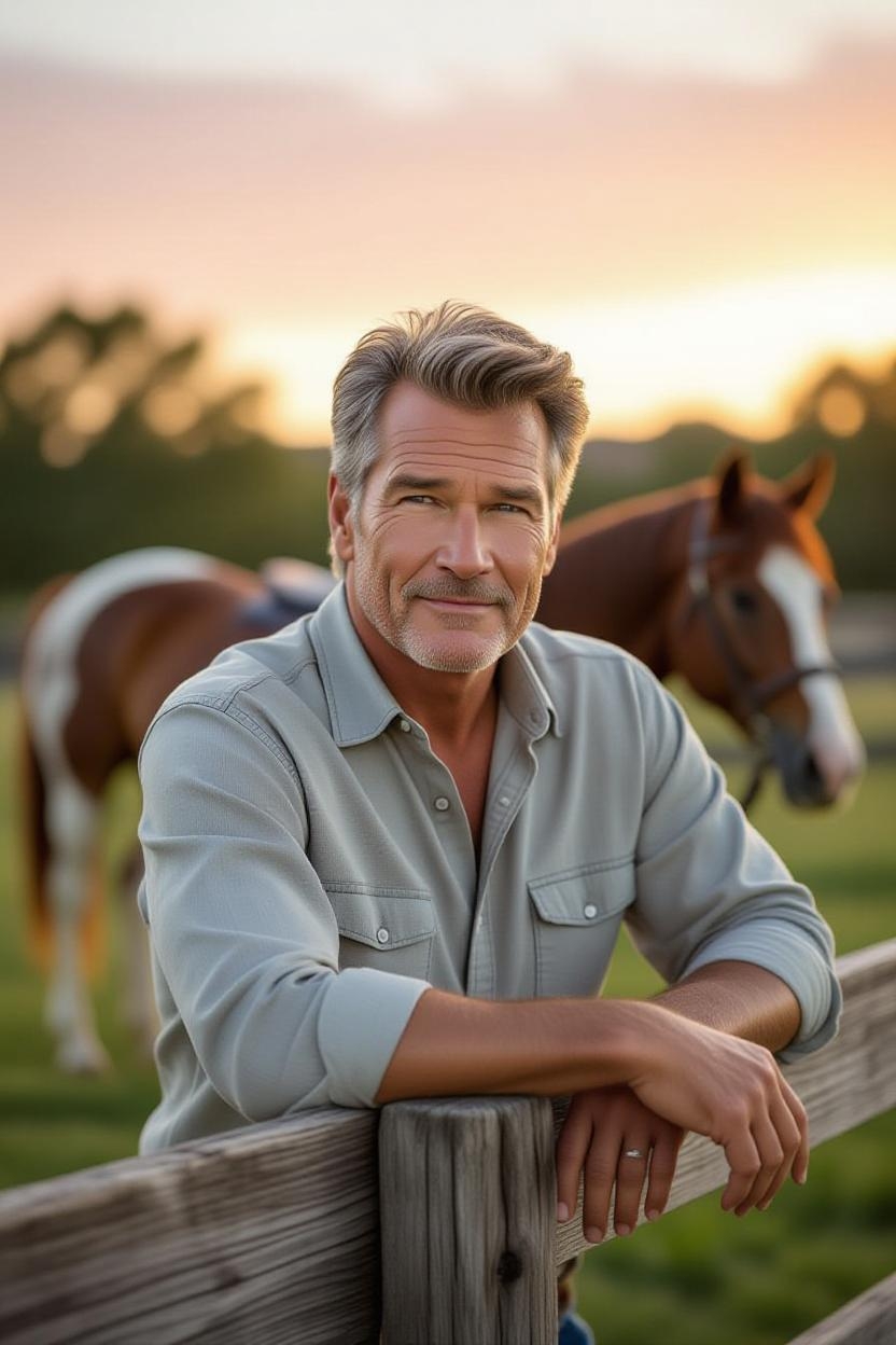 What Patrick Swayze might have looked like today, reimagined through AI. | Source: Grok