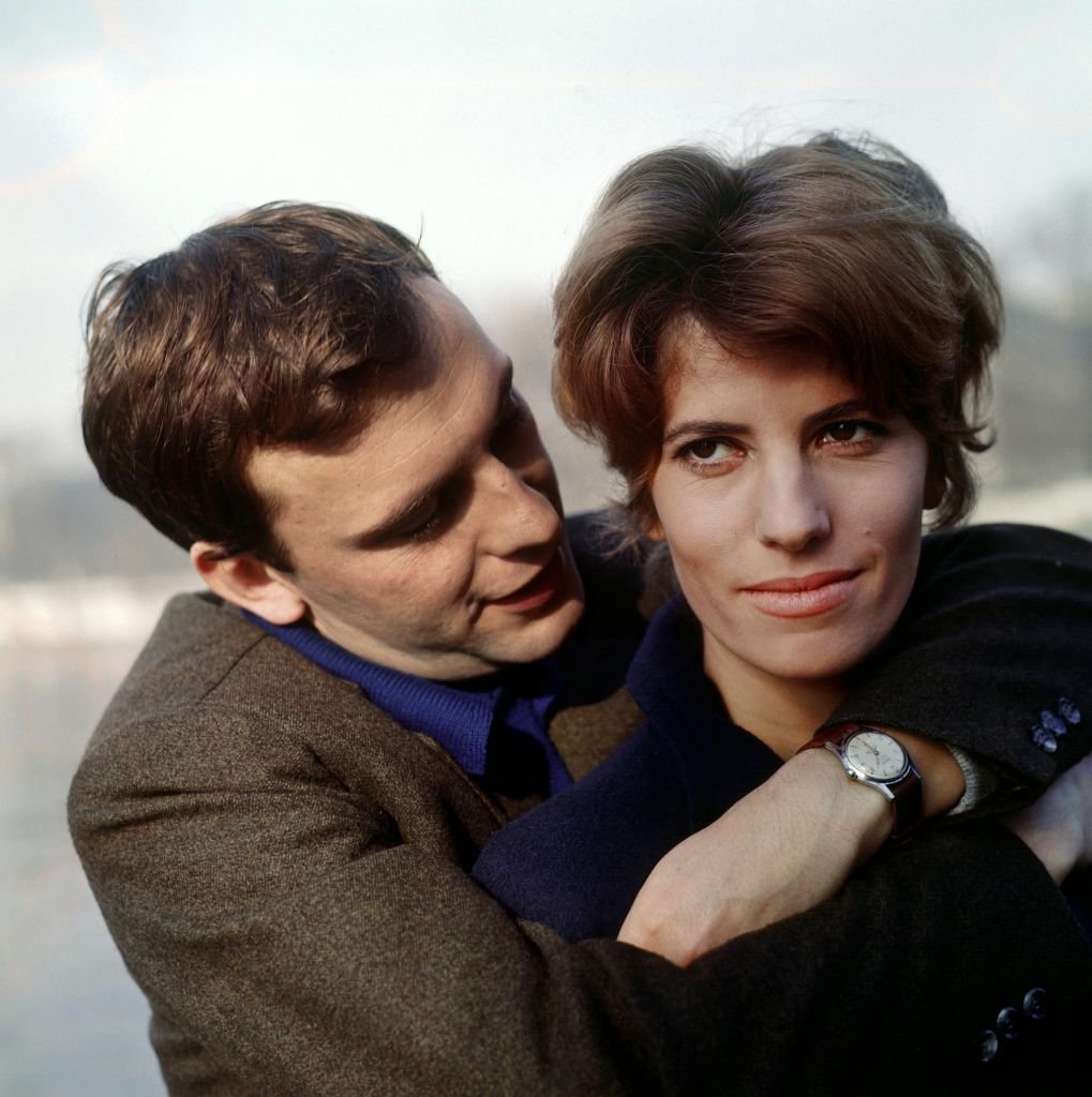 Jean-Louis Trintignant et son épouse Nadine Trintignant. | Photo : Getty Images