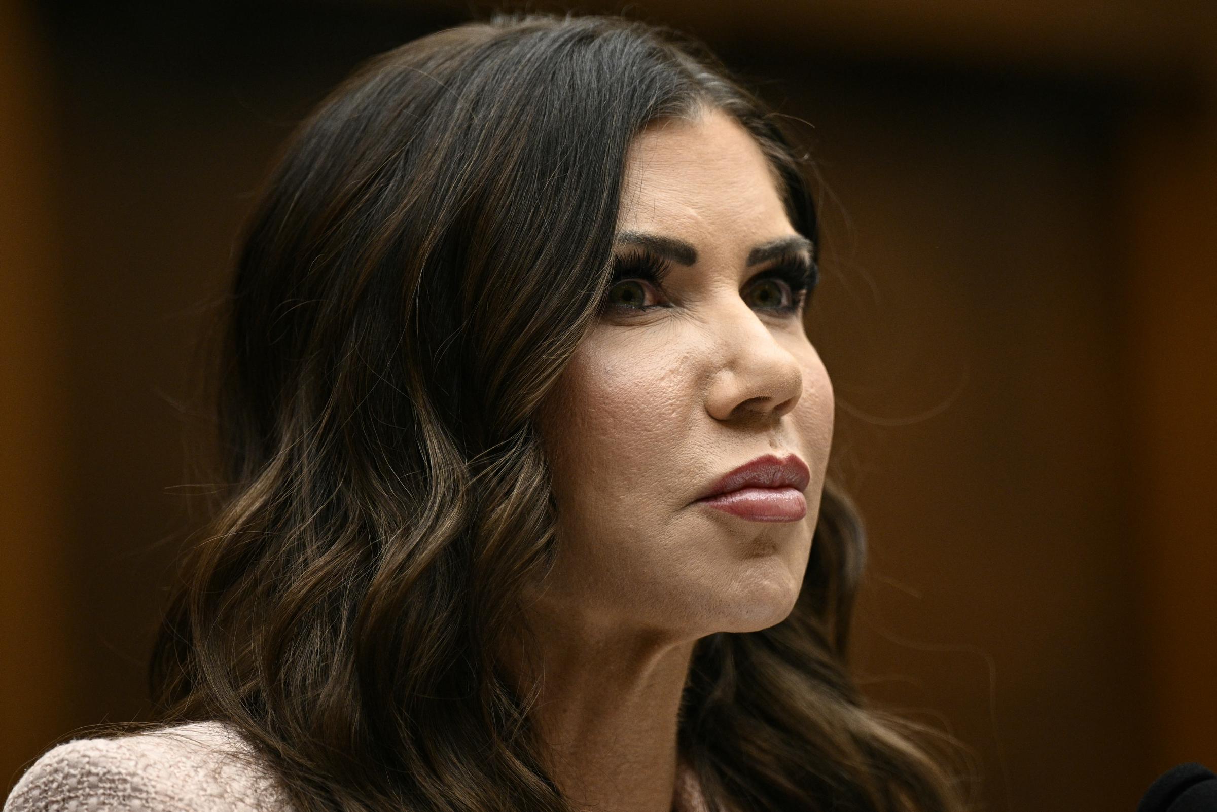 Kristi Noem at Capitol Hill in Washington, D.C. | Source: Getty Images