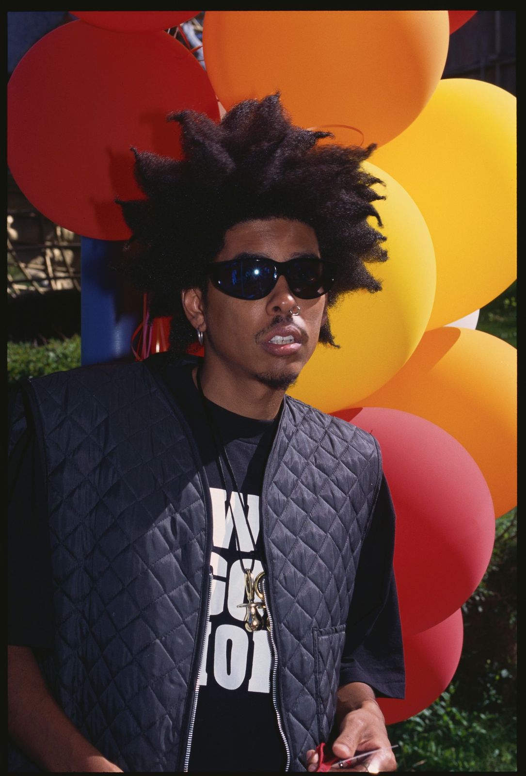 Shock G of Digital Underground and Balloons. | Getty Images 