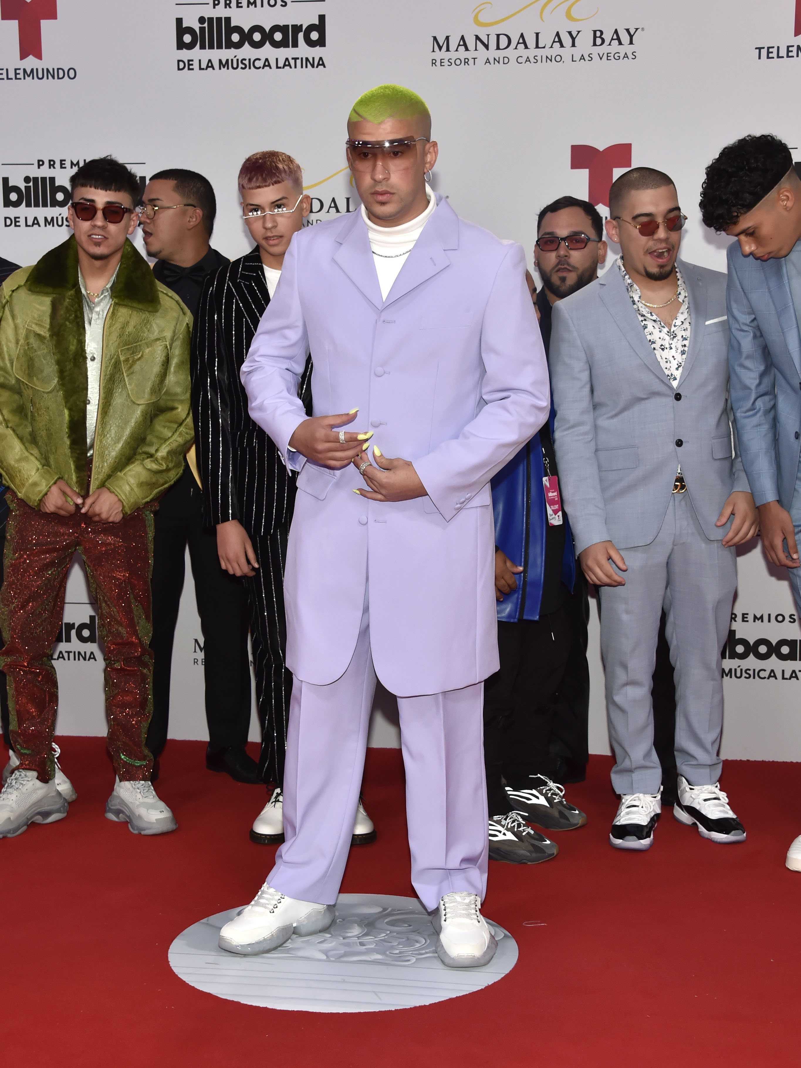 Bad Bunny at the 2019 Billboard Latin Music Awards in Las Vegas, Nevada. | Source: Getty Images