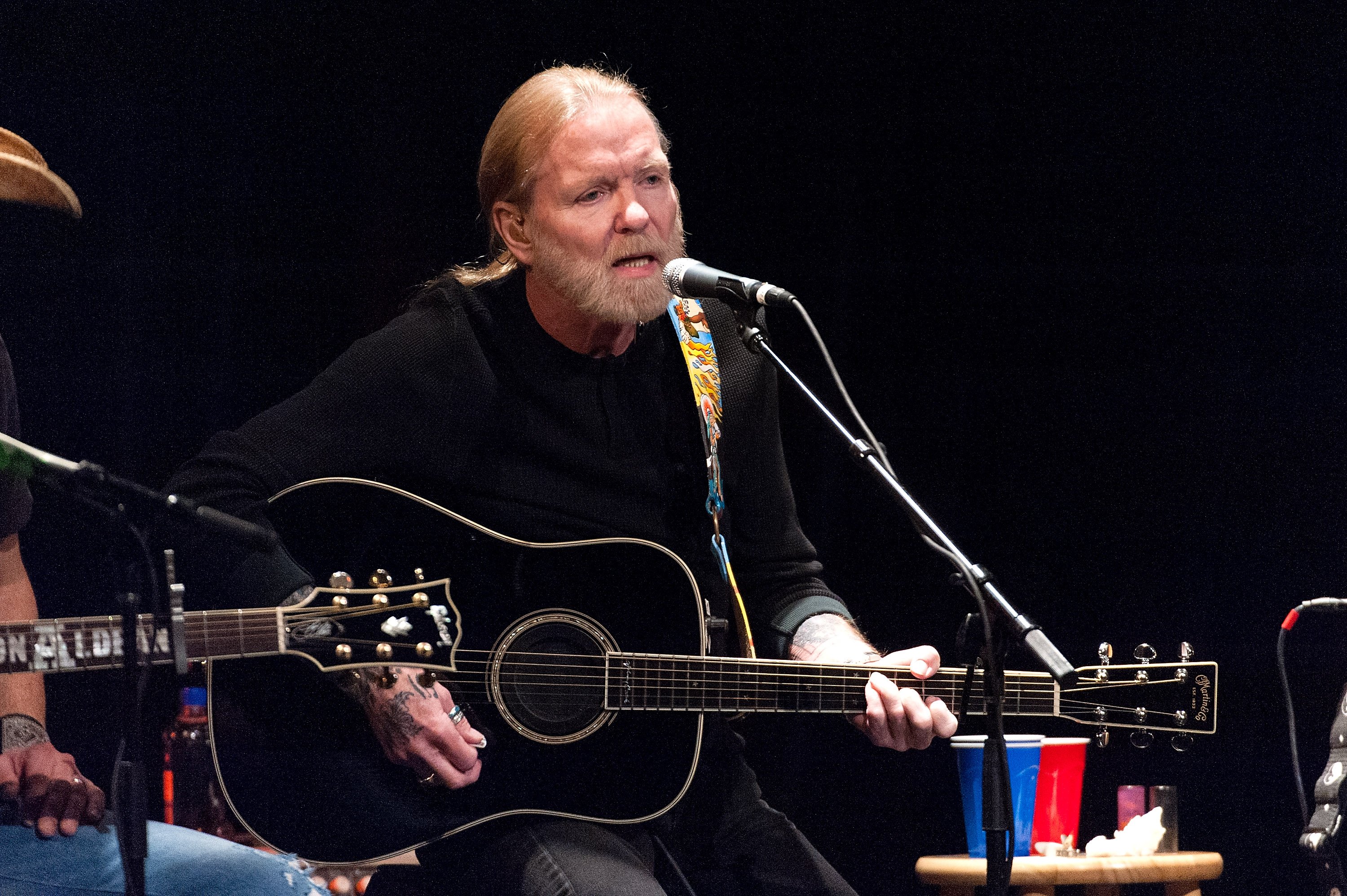 Gregg Allman performs at the All For The Hall New York concert at the Best Buy Theater on February 26, 2013, in New York City. | Source: Getty Images