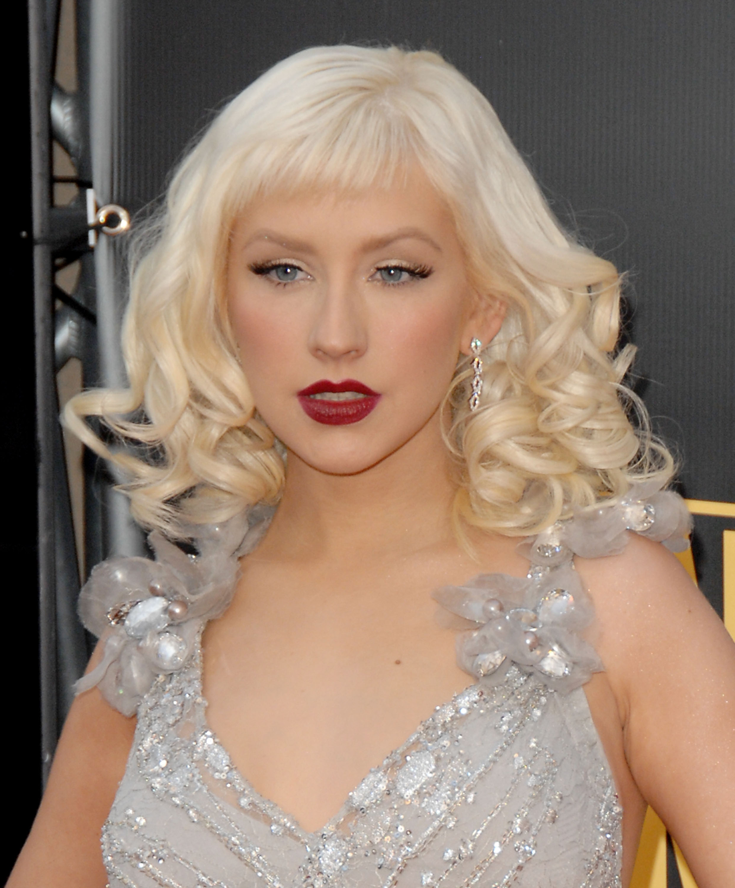 Christina Aguilera at the American Music Awards on November 23, 2008 in Los Angeles, California. | Source: Getty Images