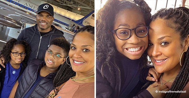 Muhammad Ali's Daughter Laila Shares Sweet Family Photo with Husband ...