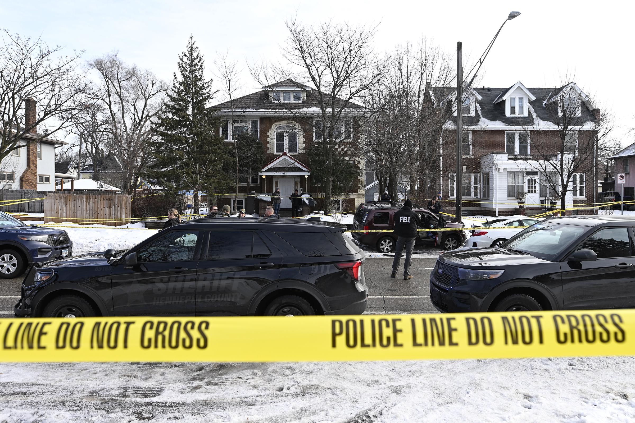 Members of law enforcement on January 07, 2026 in Minneapolis, Minnesota | Source: Getty Images