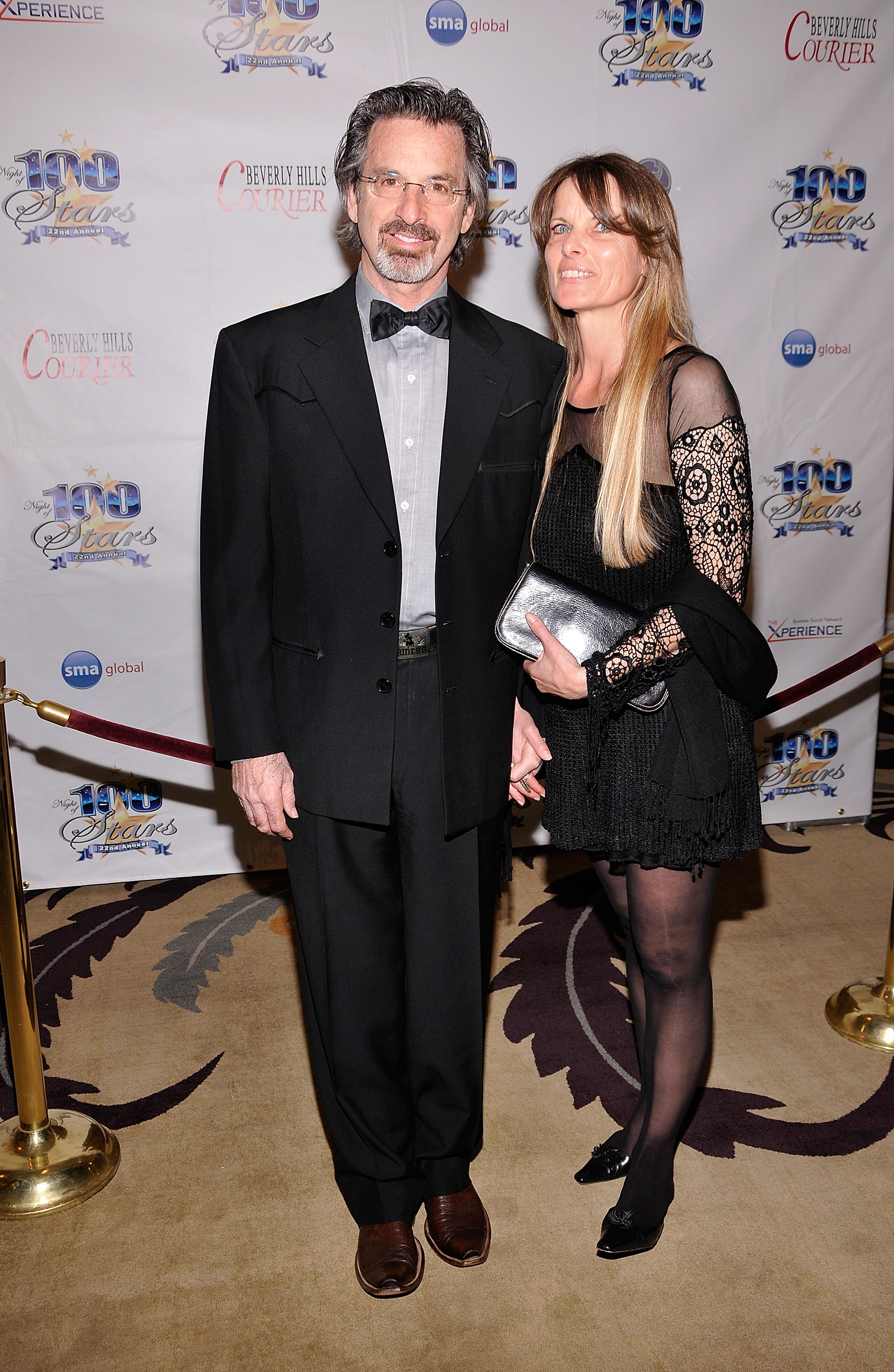 Robert Carradine and Edith Mani at Norby Walters' 22nd Annual Night of 100 Stars Viewing Gala on February 26, 2012 in Beverly Hills, California | Source: Getty Images