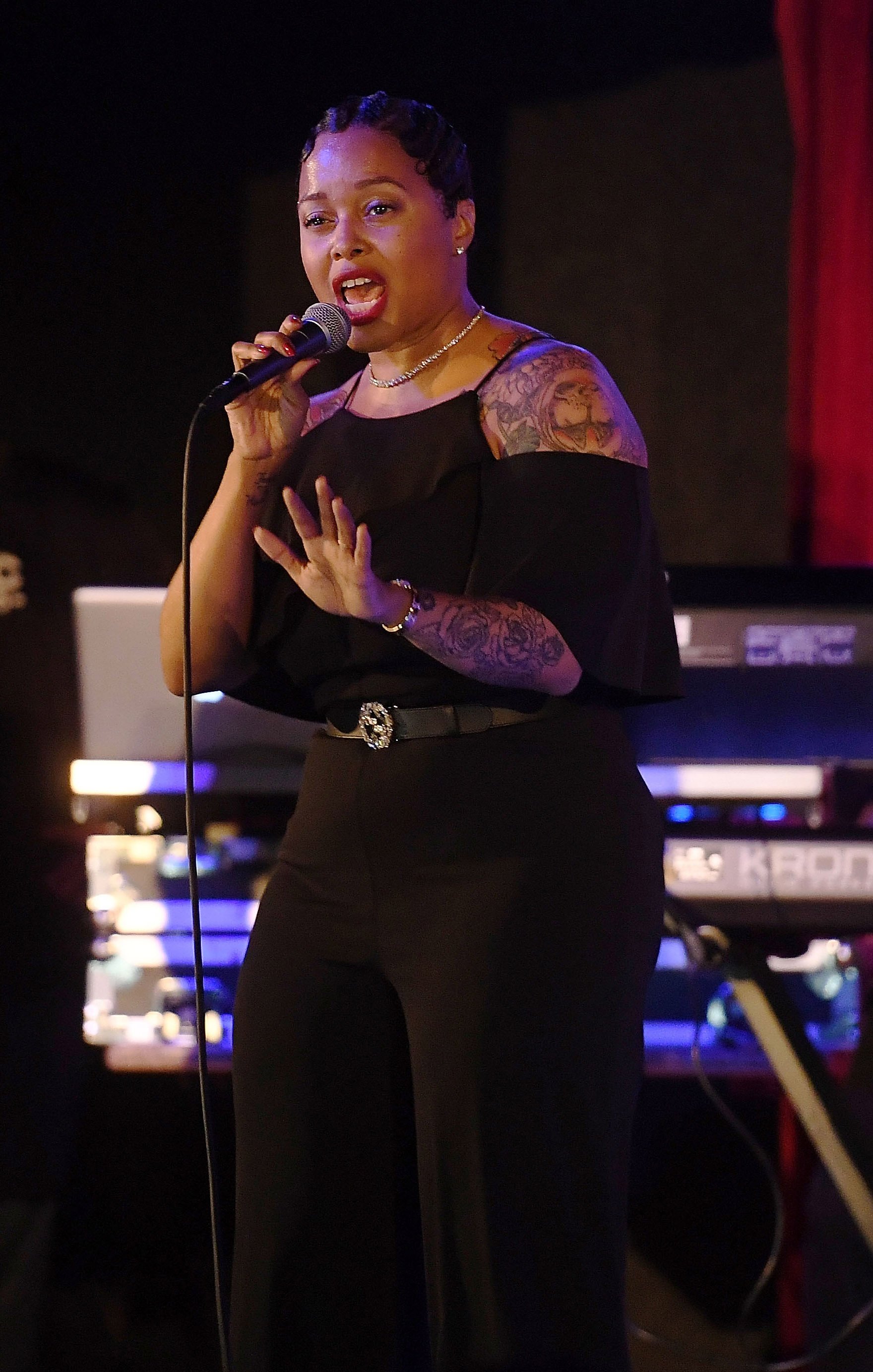 Singer Chrisette Michele performs onstage during Majic 107.5 After Dark at City Winery on February 26, 2018 in Atlanta, Georgia. | Photo: GettyImages/Global Images of Ukraine