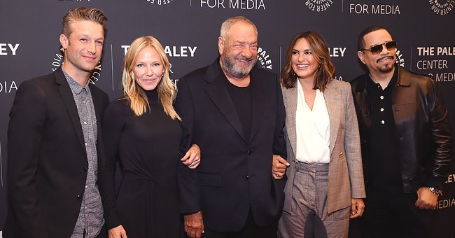 Peter Scanavino; Kelli Giddish; Dick Wolf, Creator and Executive Producer; Mariska Hargitay; Ice T at the Paley Center for Media, September 25, 2019 | Photo: Getty Images