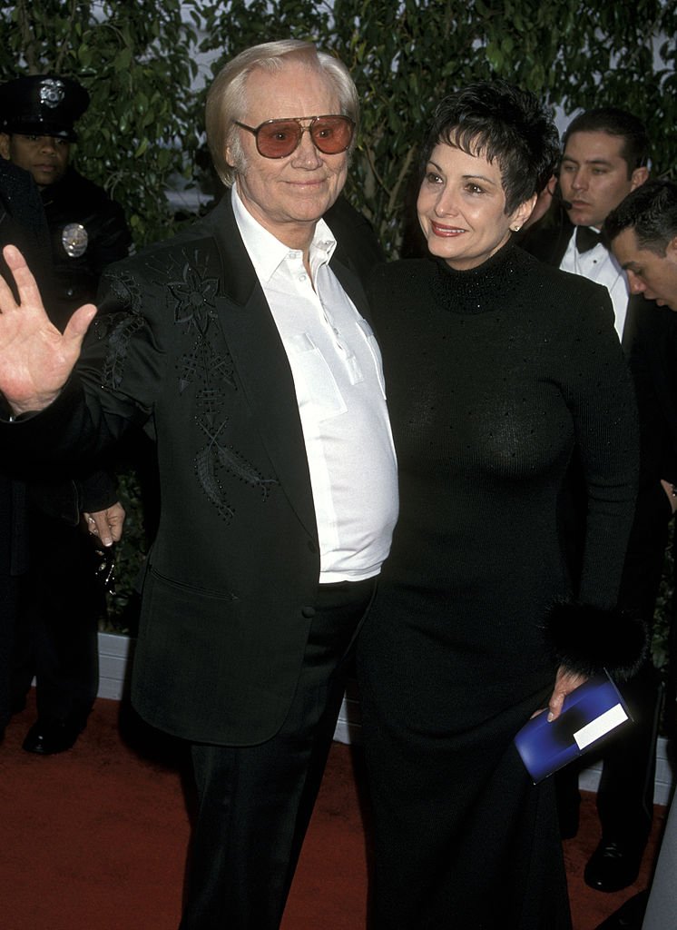 George Jones and Wife Nancy Sepulveda at Staples Center in Los Angeles, California, United States. | Source: Getty Images