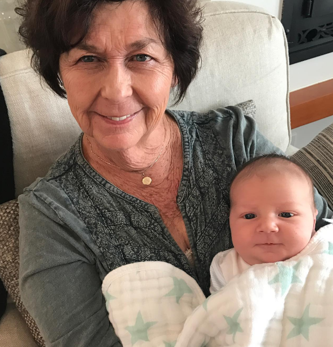 Nancy Guthrie and one of her grandchildren, from a post dated January 27, 2020 | Source: Instagram/savannahguthrie
