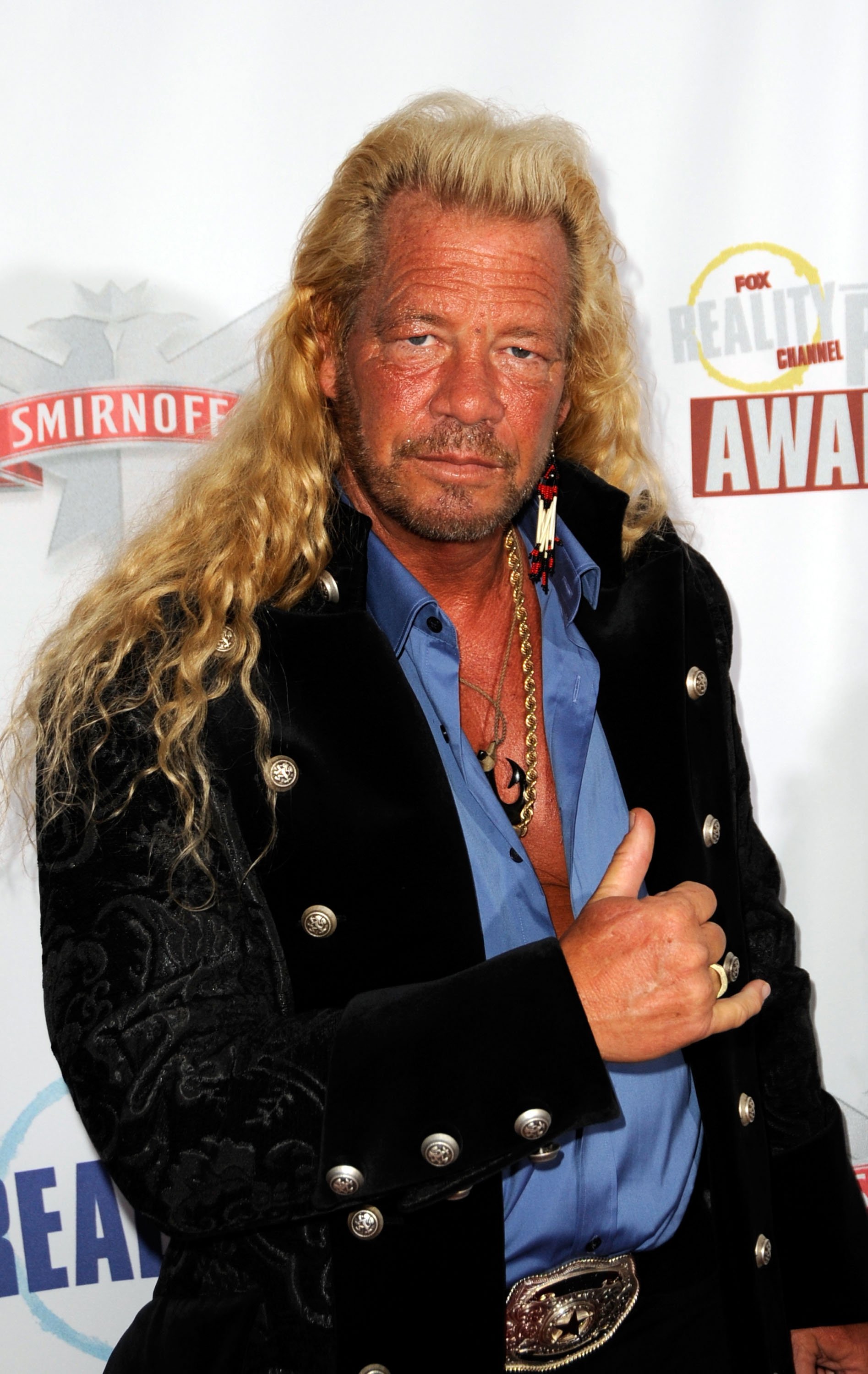 Duane "Dog" Chapman arrives at the Fox Reality Channel Really Awards at the Avalon Hollywood club September 24, 2008, in Hollywood California. | Source: Getty Images.