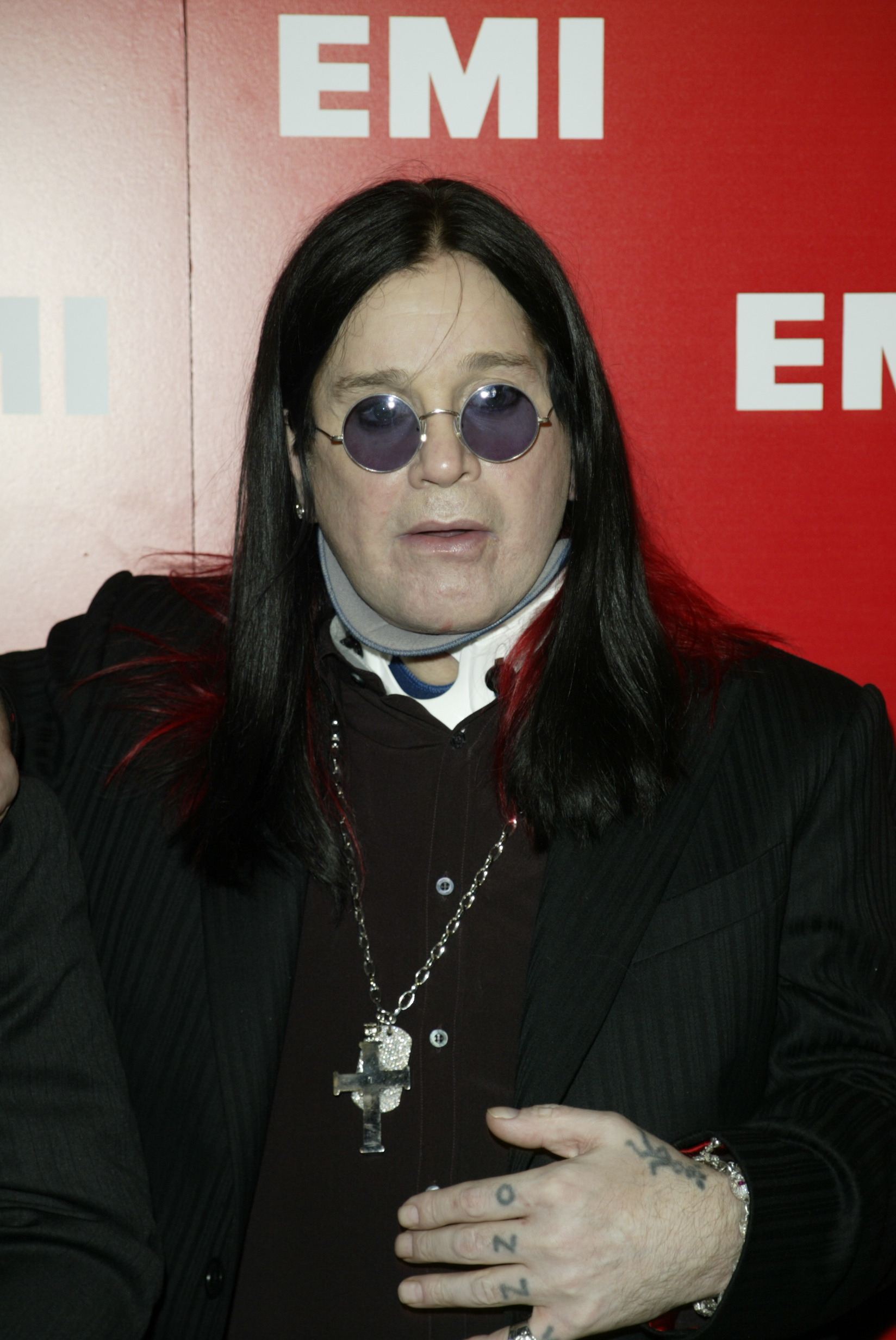 Ozzy Osbourne at the EMI Post-Grammy party in 2004. | Source: Getty Images