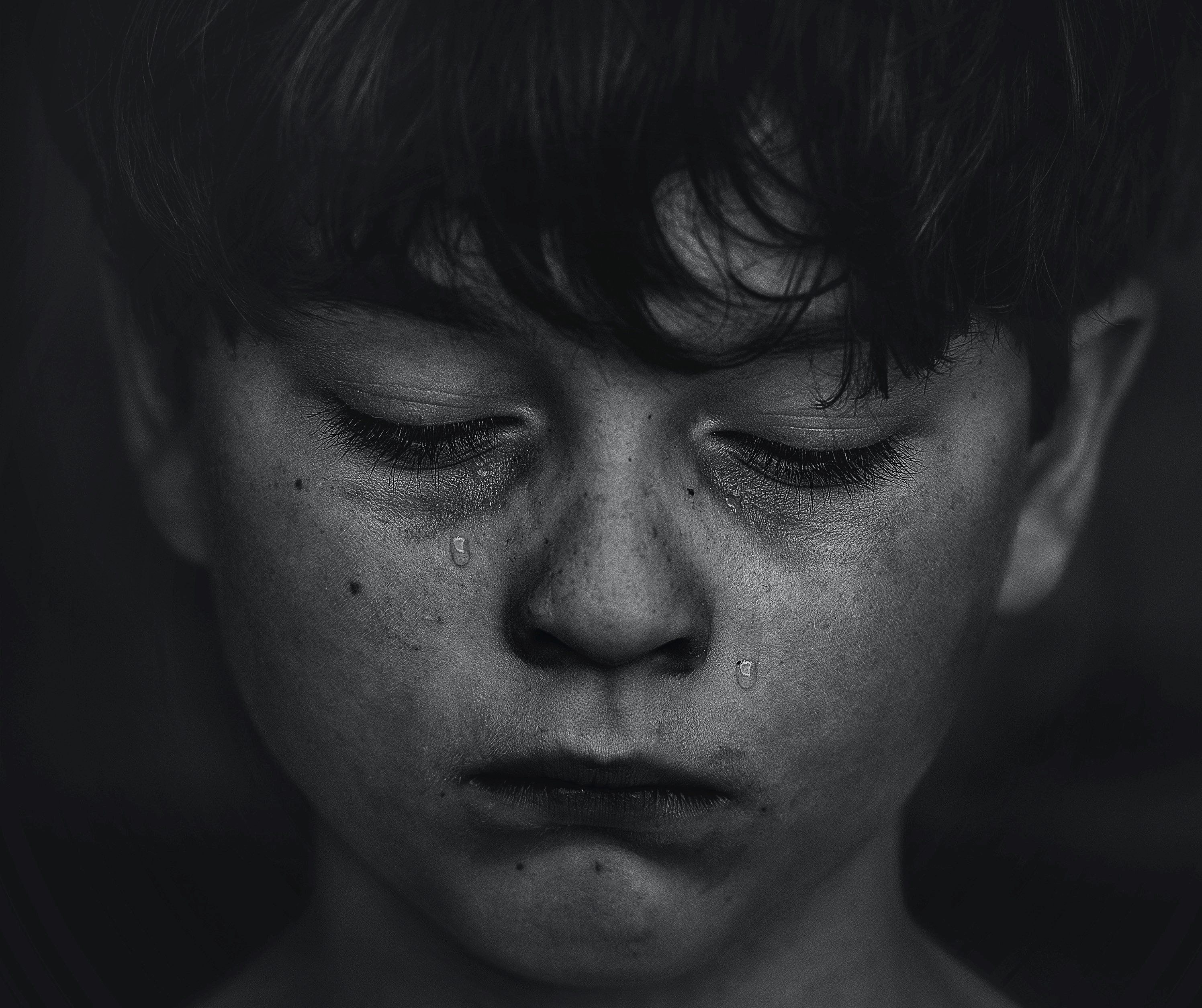 When Hazel pressed Robbie to tell the truth, he started crying. | Source: Unsplash