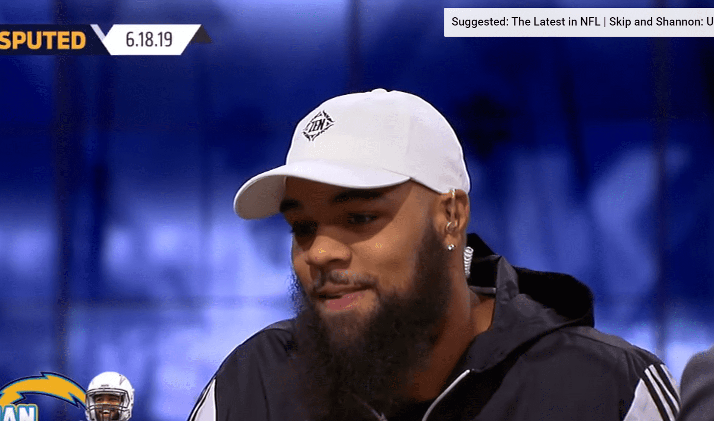 Keenan Allen discusses the Chargers' outlook in an upcoming season on UNDISPUTED. | Photo: YouTube/Skip and Shannon: UNDISPUTED