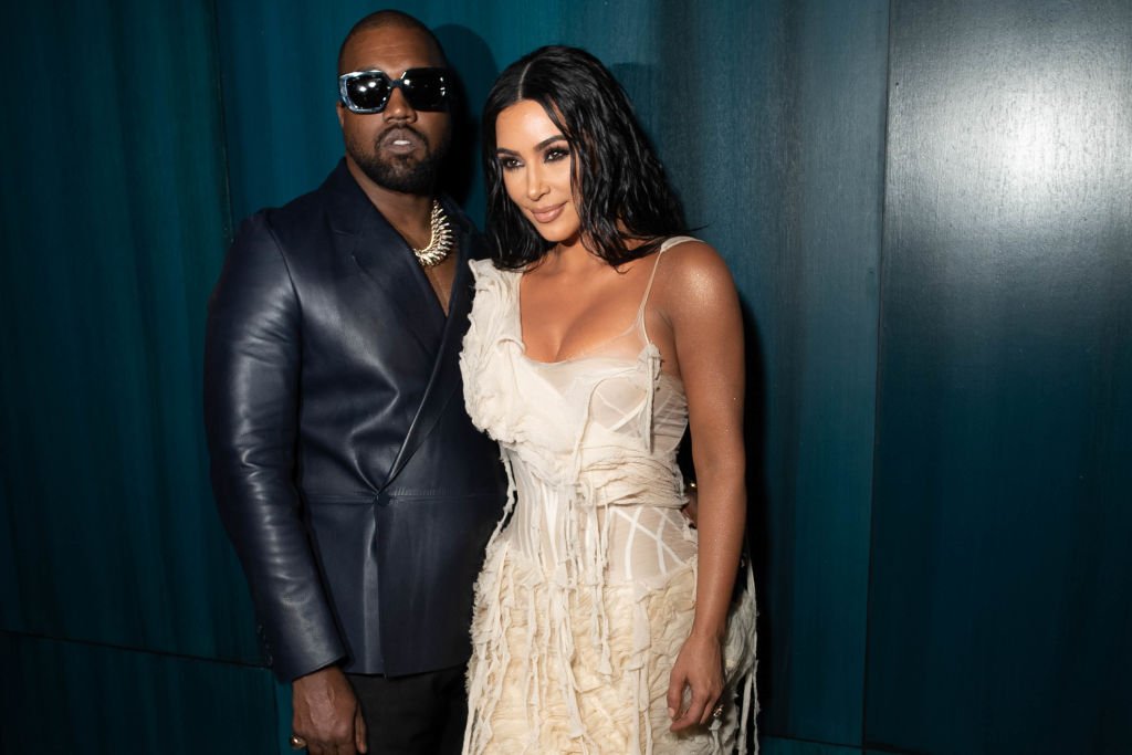 Kanye West and Kim Kardashian attend the 2020 Vanity Fair Oscar Party at Wallis Annenberg Center for the Performing Arts on February 09, 2020. | Photo: Getty Images