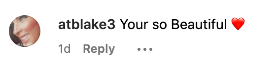 A screenshot of a comment on Kelly Clarkson's video posted on June 3, 2023 | Source: Instagram.com/@kellyclarkson
