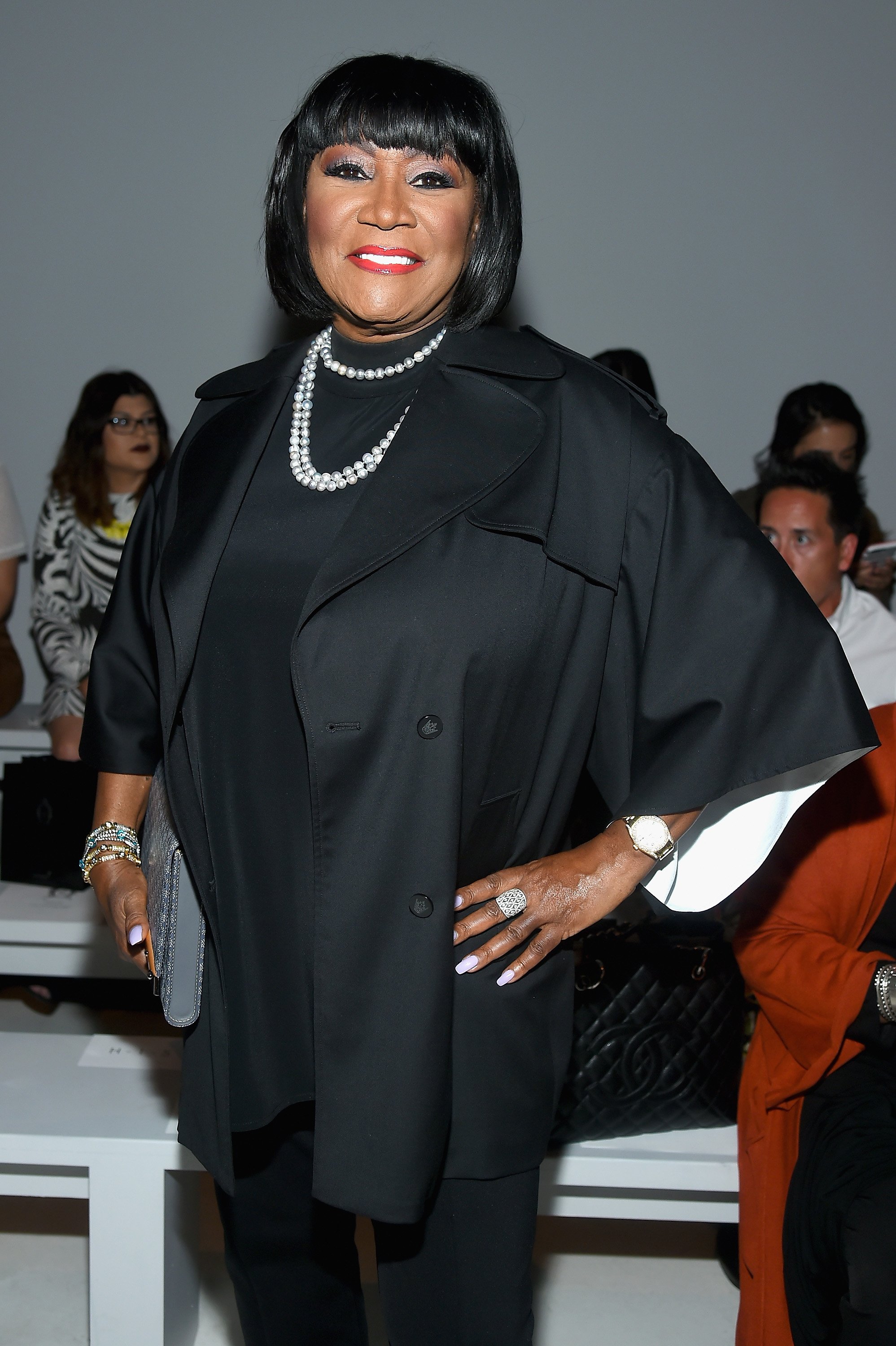 Patti LaBelle Stuns in Silver & Golden Gown as She Poses ...
