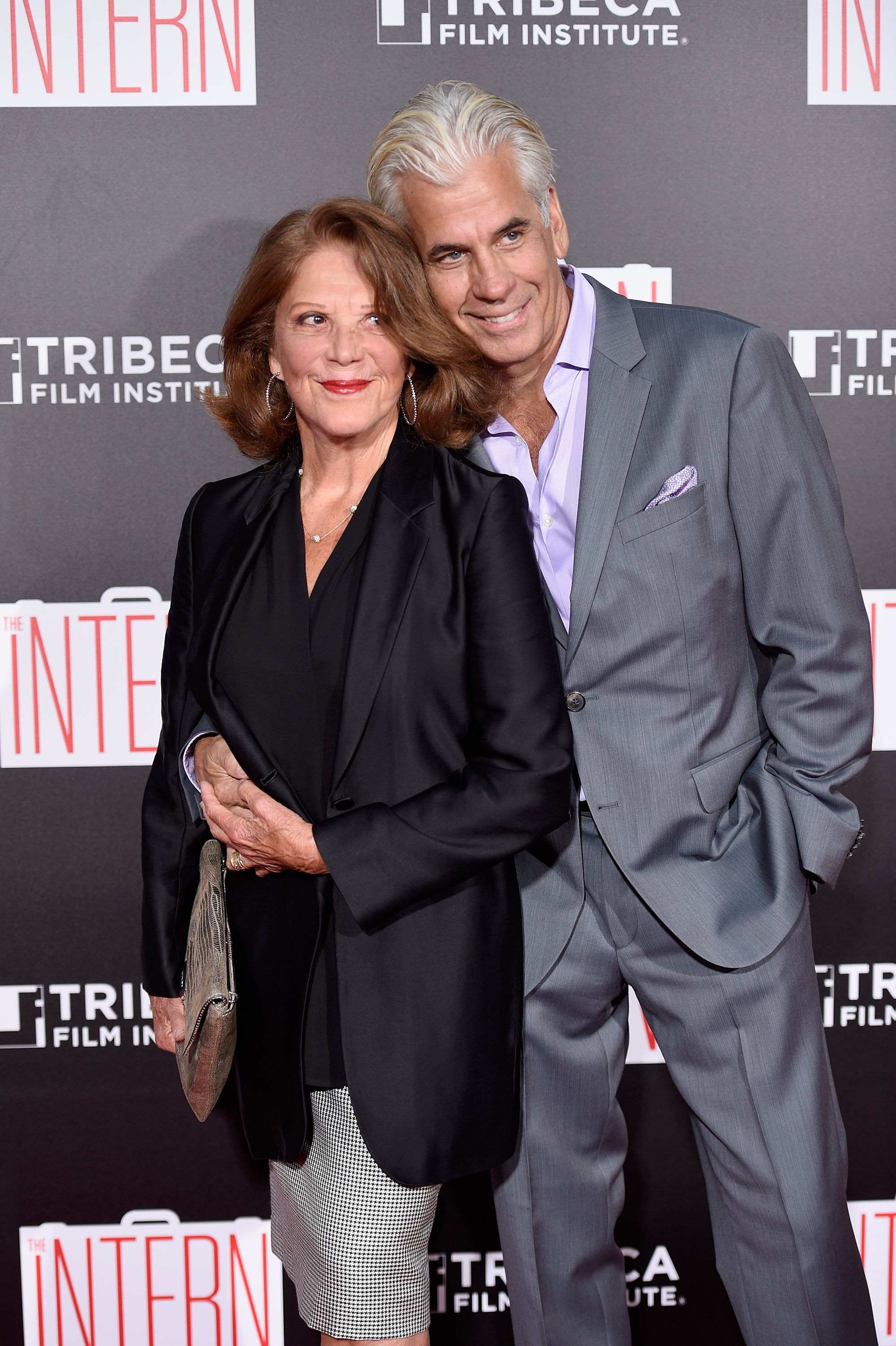 Linda Lavin and Steve Bakunas at New York premiere of "The Intern" in 2015 | Source: Getty Images