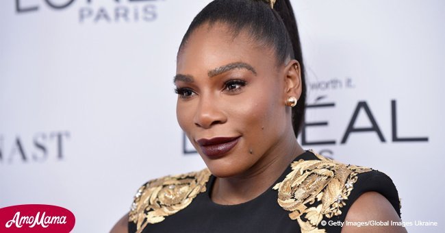 Serena Williams thrills her fans with sweetly matched mother-daughter white and gold dresses