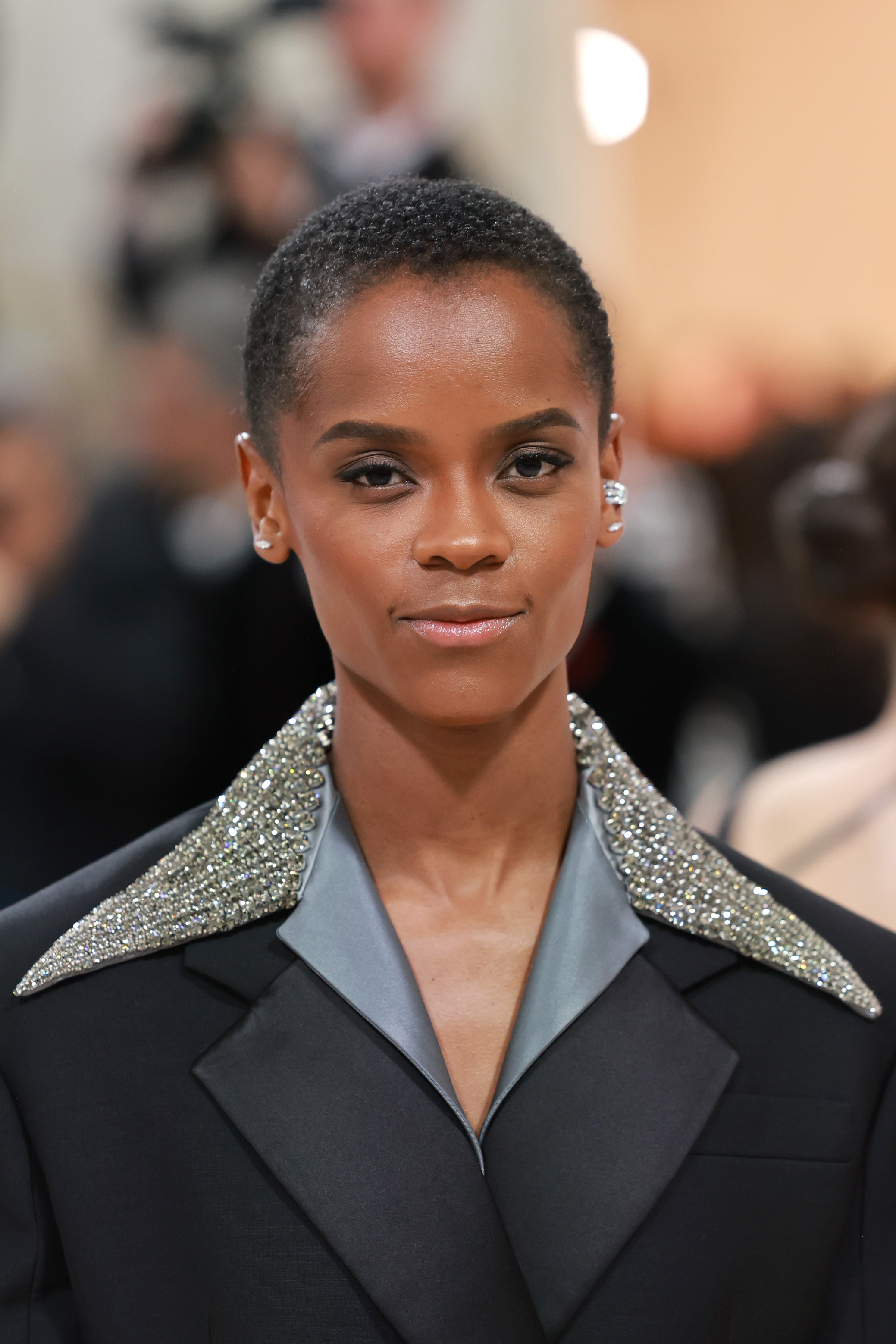 Letitia Wright at the 2023 Met Gala Celebrating "Karl Lagerfeld: A Line Of Beauty" on May 1, 2023, in New York City. | Source: Getty Images