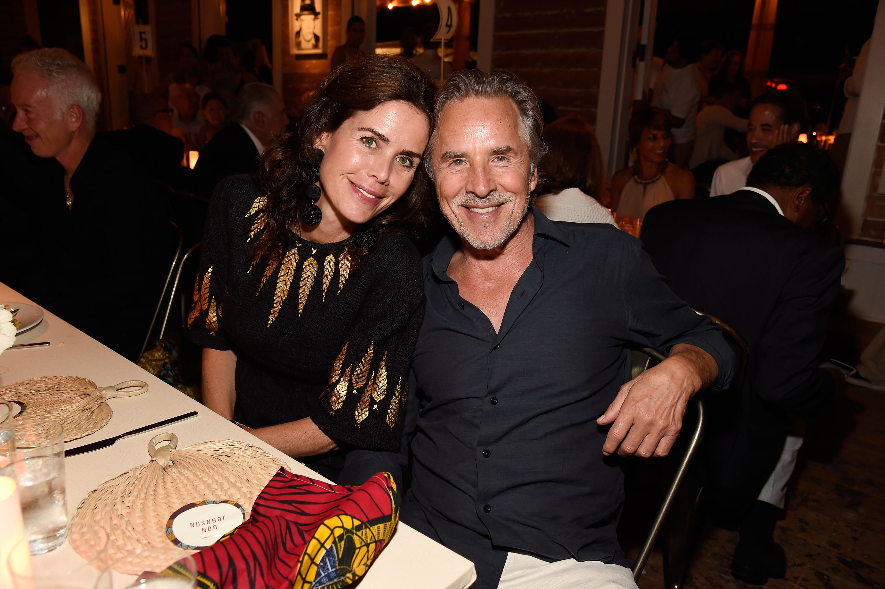  Kelley Phleger and Don Johnson at The Creeks on August 20, 2016 in East Hampton, New York | Source: Getty Images
