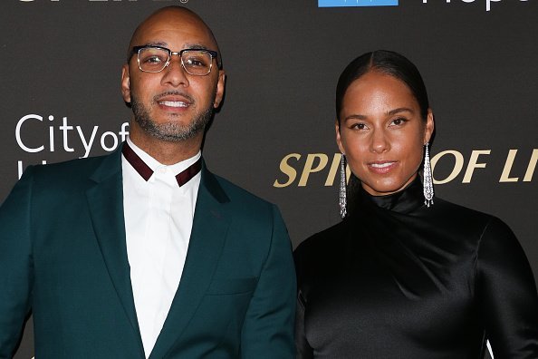 Swizz Beatz and Alicia Keys at the City Of Hope's Spirit Of Life 2019 Gala in Santa Monica, California.| Photo: Getty Images.