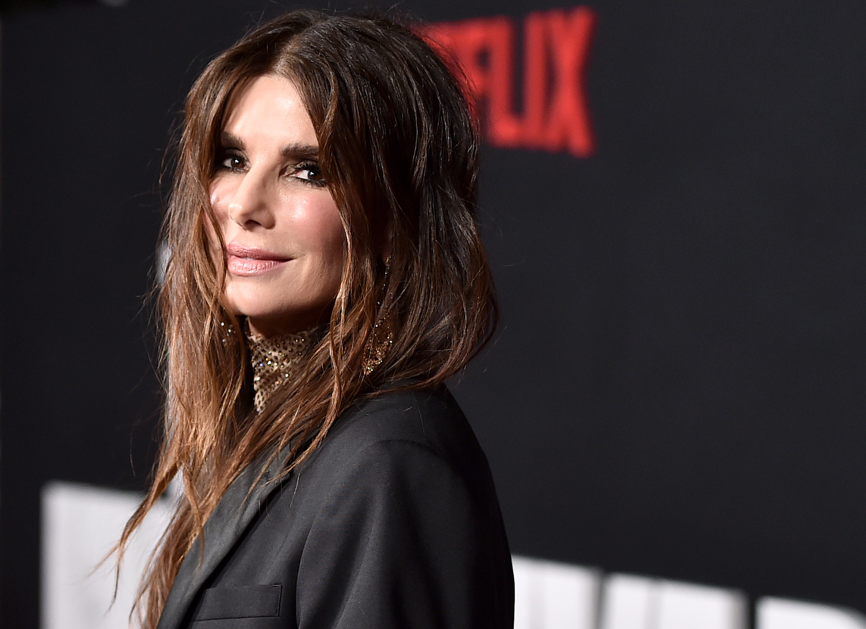 Sandra Bullock at the Los Angeles premiere of "The Unforgivable" on November 30, 2021, in Los Angeles, California | Source: Getty Images