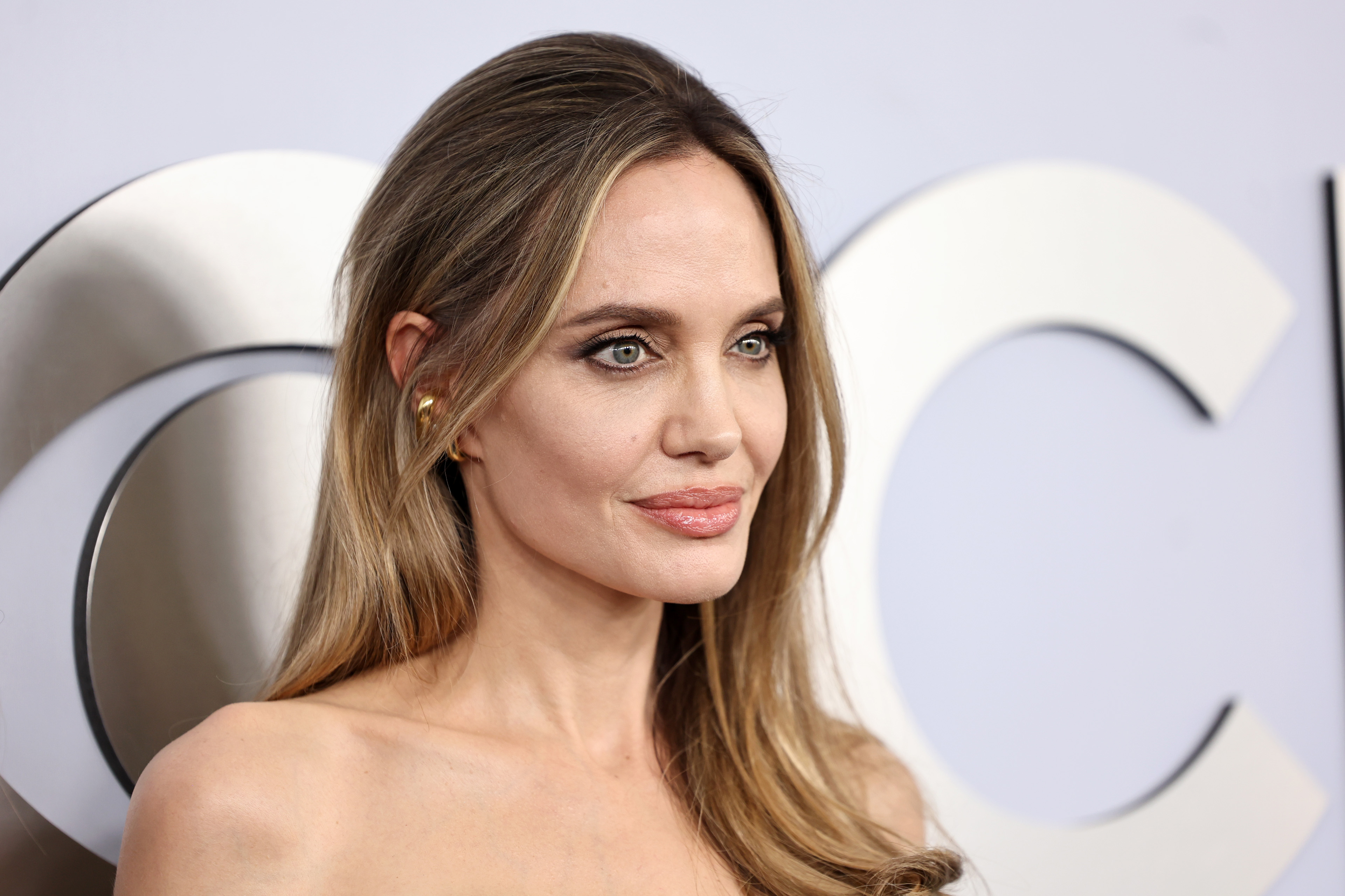 Angelina Jolie attends the 77th Annual Tony Awards at Lincoln Center on June 16, 2024, in New York City. | Source: Getty Images