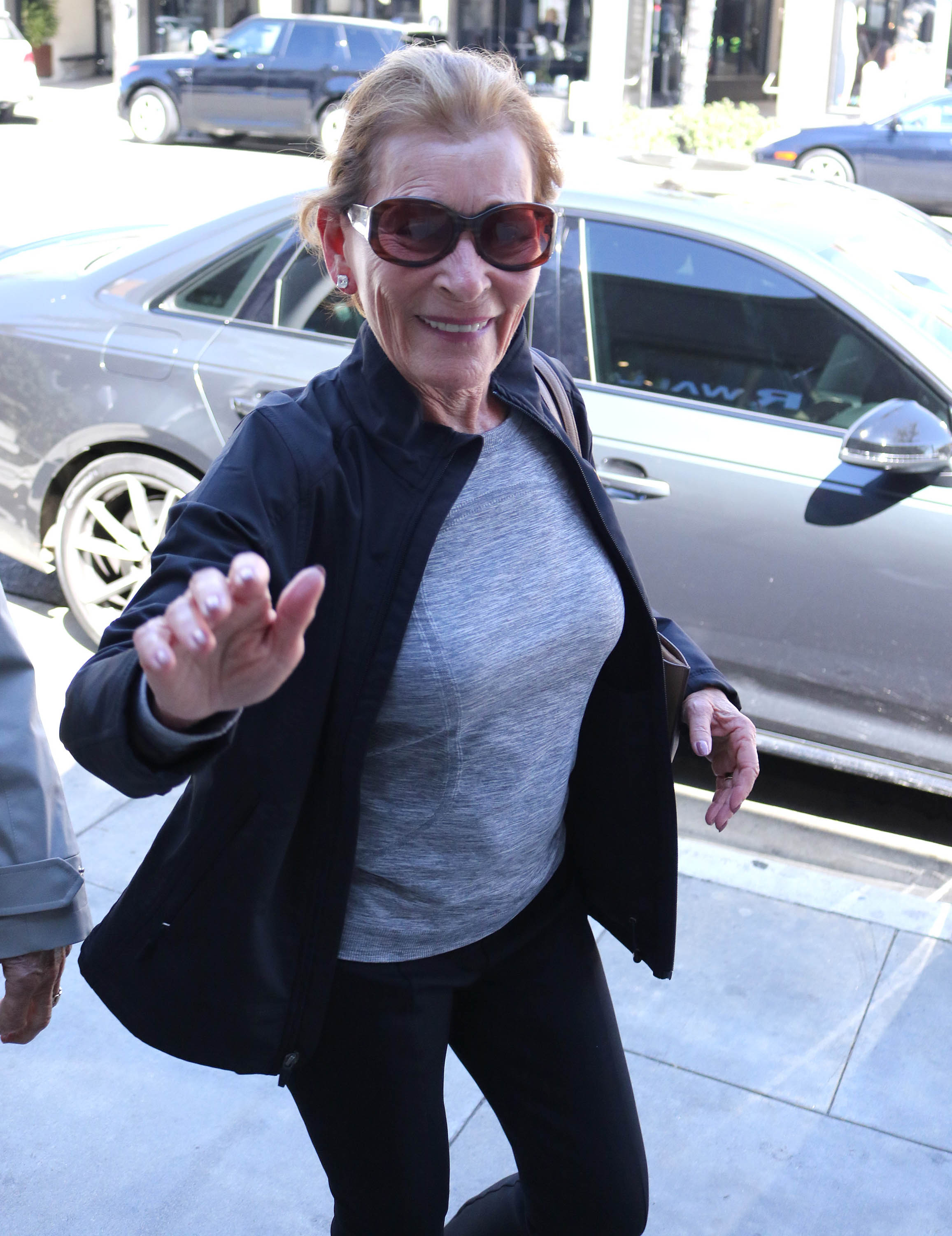 Judge Judy walking in Los Angeles in 2019 | Source: Getty Images