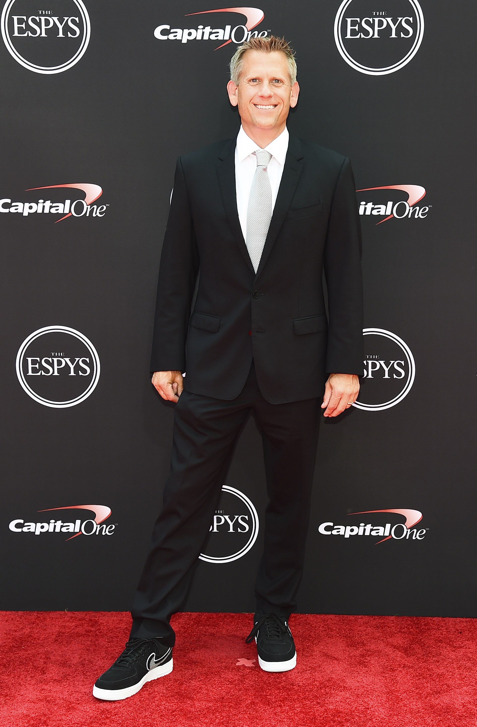 John Brenkus is pictured at the ESPY Awards in Los Angeles on July 18, 2018 | Source: Getty Images