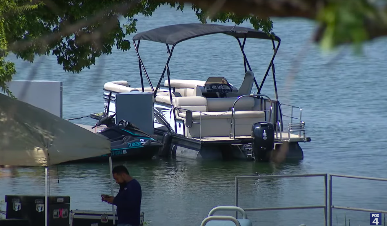 Boats on-site at the CrossFit Games, posted on August 9, 2024 | Source: YouTube/FOX 4 Dalla-Fort Worth