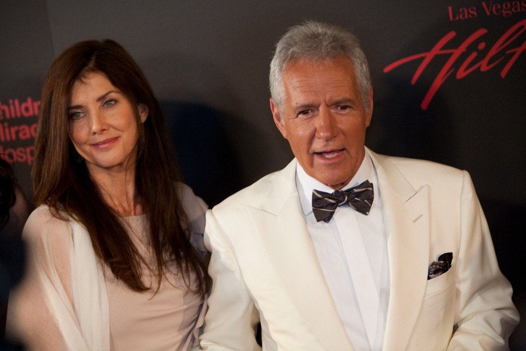 Alex Trebek and wife Jean Currivan Trebek arrive at the 38th Annual Daytime Emmy Awards show in Las Vegas, Nevada, on June 19, 2011. | Source: Getty Images